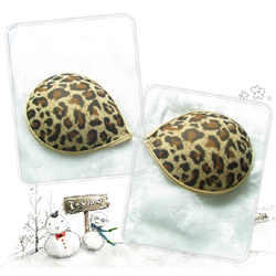 性感甜美?豹紋布面隱形內衣 比基尼泳裝必備 【B】